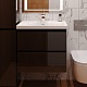 Style Line Мебель для ванной Даймонд 70 Люкс черная, PLUS подвесная – картинка-18